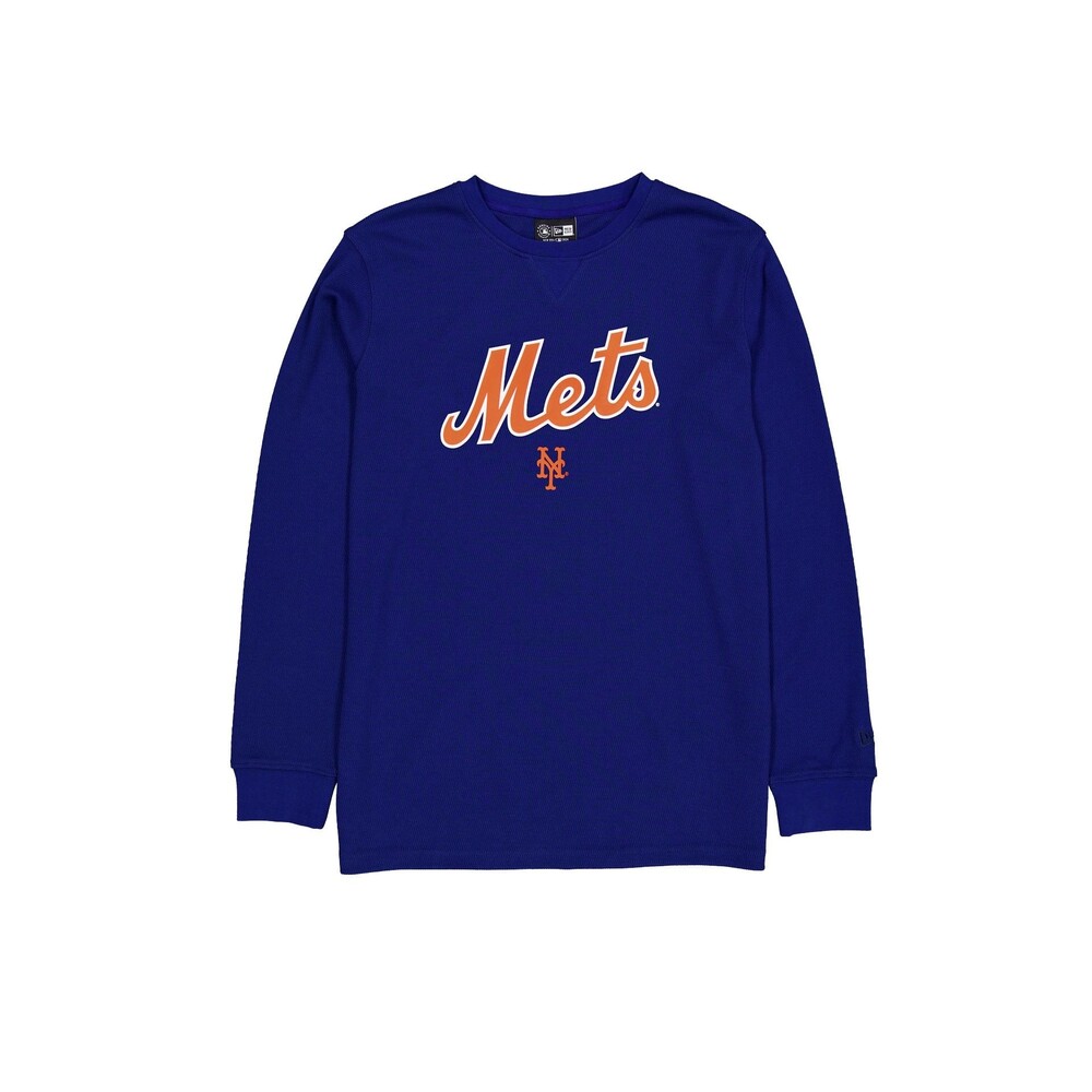 New Era New York Mets Sport Night Long Sleeve T-Shirt - Size 3XL
